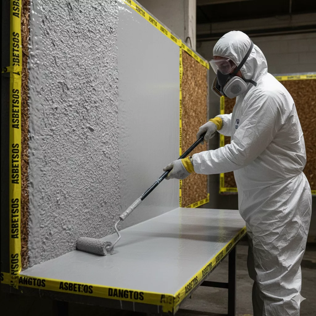 Solutions avancées pour le recouvrement de l'amiante